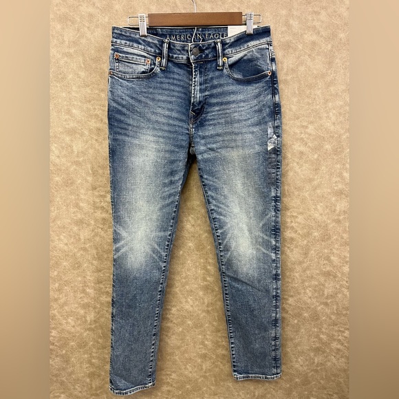 American Eagle Outfitters Slim Fit Airflex+ Jeans - Picture 5 of 11